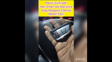 Maruti Suzuki Swift add new Smart key program Success 👍 Shop at Mylapore Chennai. 9940015367