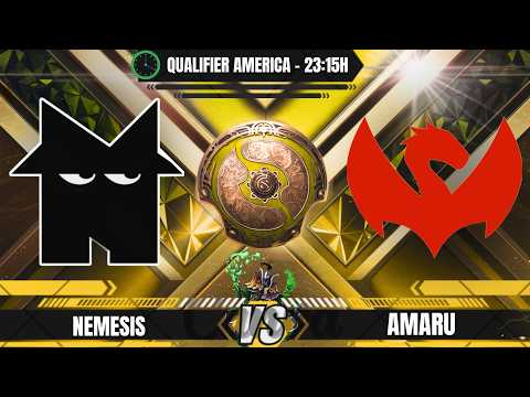 [PT-BR] TEAM NEMESIS X AMARU - THE INTERNATIONAL QUALIFIER SA 2026 - @LEON