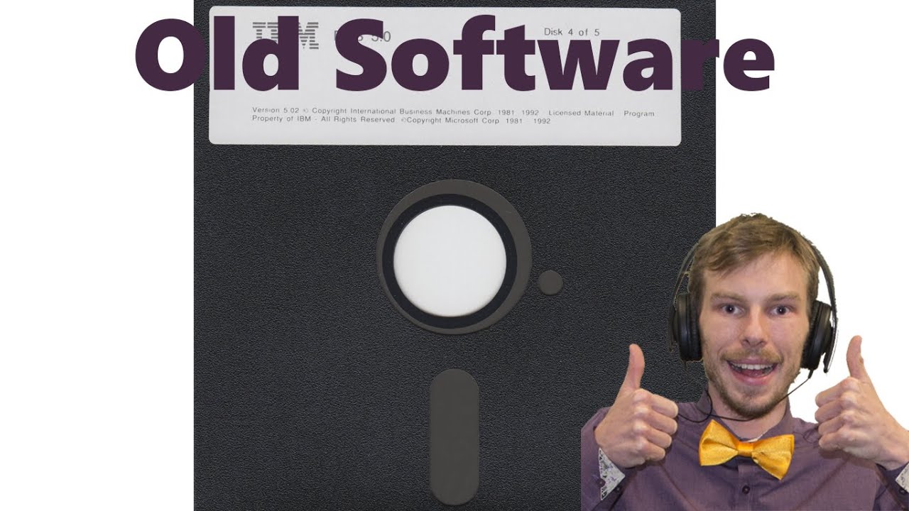 All The Programs Old Software Collection - YouTube