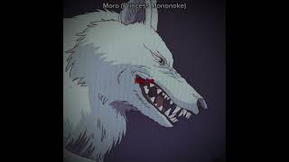 #fypシ #anime #princessmononoke #moro #spirtedaway #haku #demonslayer #muzan #mha #shigaraki #dabi
