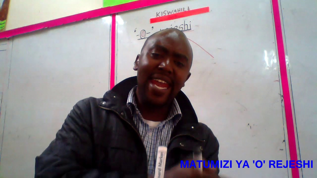 MATUMIZI YA 'O' REJESHI