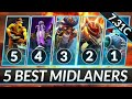 TOP 5 NEW BROKEN MIDLANERS - SCARY META Heroes of Patch 7.31C - Dota 2 Guide