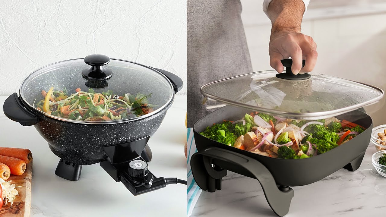 5 Best Electric Skillet with Lid  Top Rated Electric Skillet 