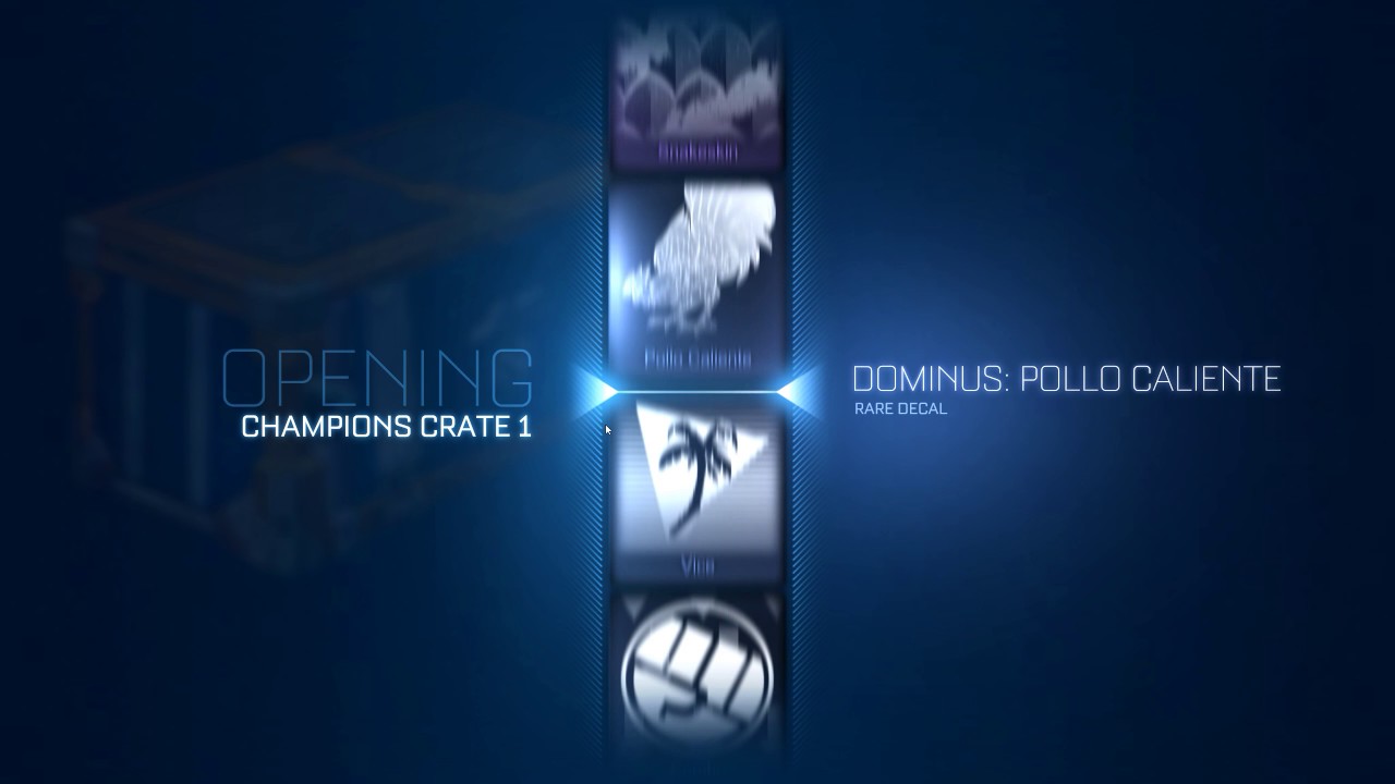 Rocket League - Opening a Champions Crate 1