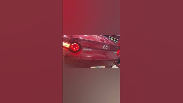 spoiler and sequential tail lights  as well as running light on ND! Miata