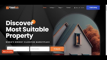 Classiads Theme Sticky Header Elementor