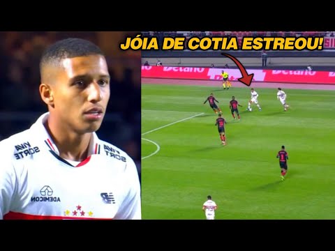 ESTRÉIA DE HENRIQUE CARMO NO SÃO PAULO