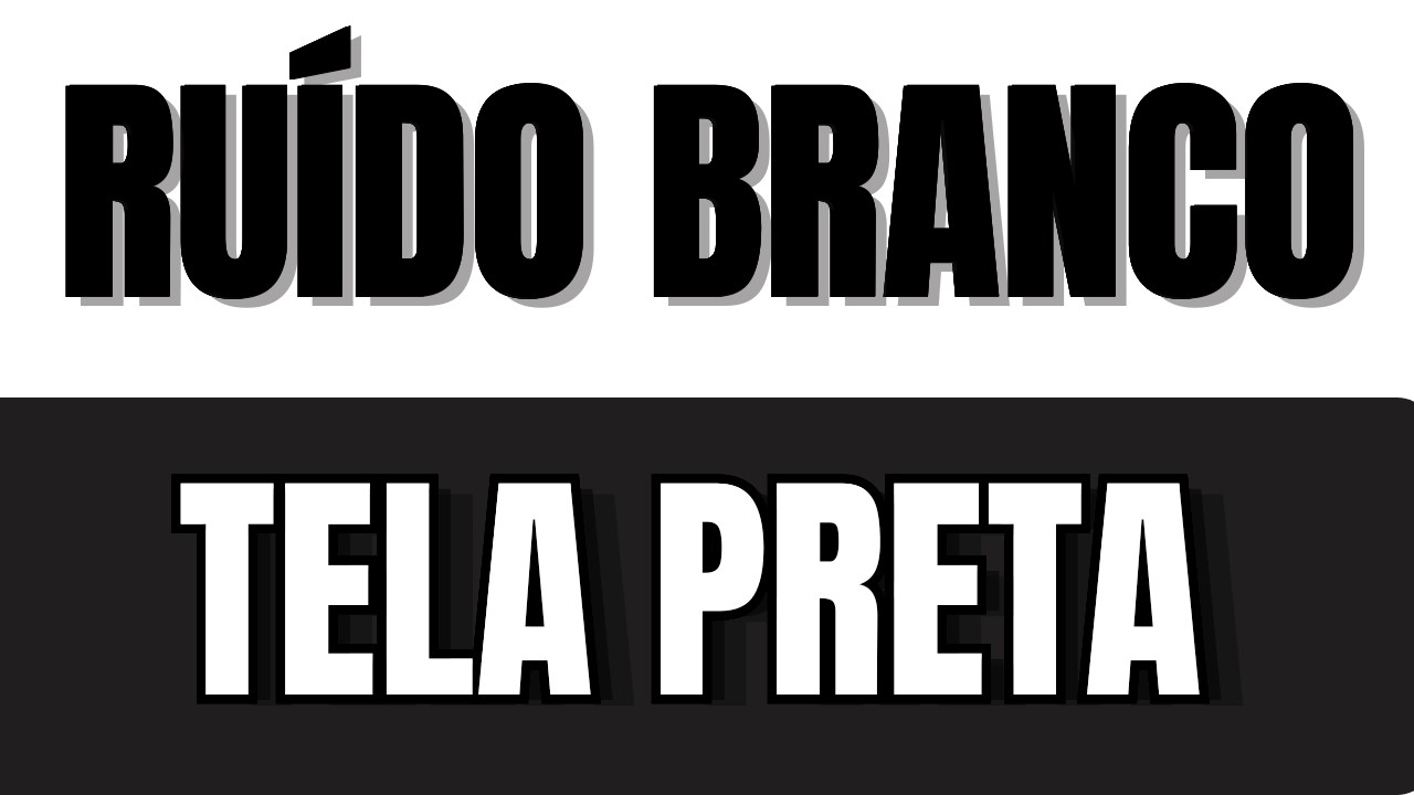 💤 Ruído Branco para Dormir Rápido | Noite Inteira de Descanso | 10 Horas