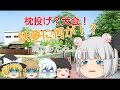 【ゆっくり茶番】危ない枕投げで妖夢が...！？ヒリュウさんとコラボ！