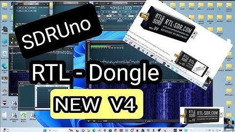 SDR-uno with RTL-SD4 V4