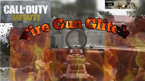 Fire Gun Glitch Tutorial - World War 2 Gun Glitch Tutorial - New Trickshot Tutorial #R3D