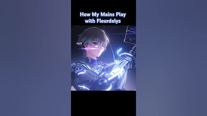 How My Boys Play with Fleurdelys #rover #brant #xiangliyao #wutheringwaves #wuwa #fleurdelys #shorts