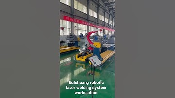 Robotic laser welding system workstation #shorts #robot #robotics