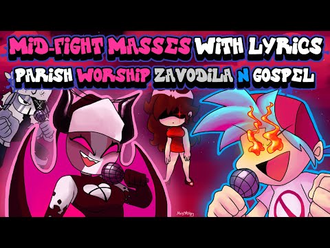 Mid-Fight Masses WITH LYRICS - Friday Night Funkin' THE MUSICAL (Lyrical Cover)