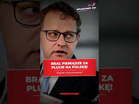 Były wiceminister brał 210 tysięcy złotych za szkalowanie Polski! 😱