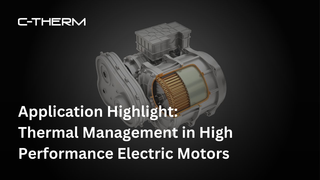 Thermal Management in High Performance Electric motors