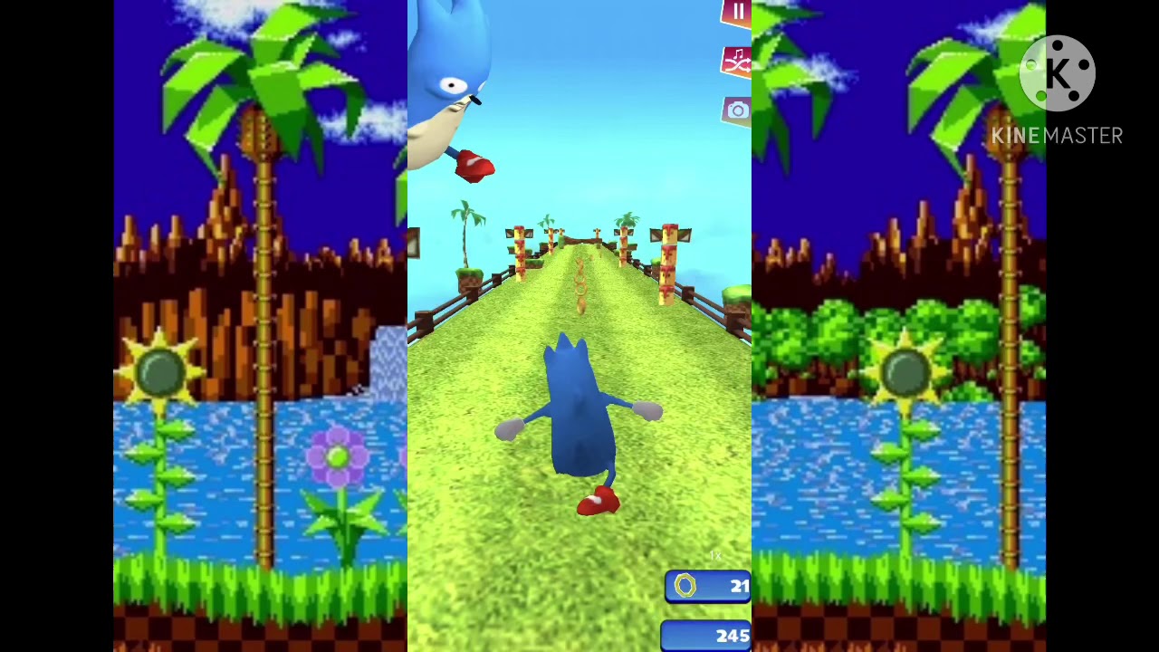 PLAYING GO SANIC GOO #gamer #notclickbait