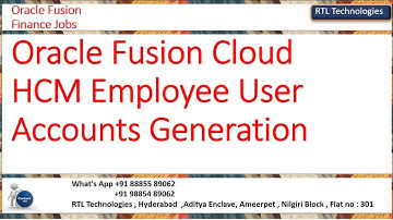 Oracle Fusion HCM | Client Employee User Accounts | Enterprise HCM Information | Placement