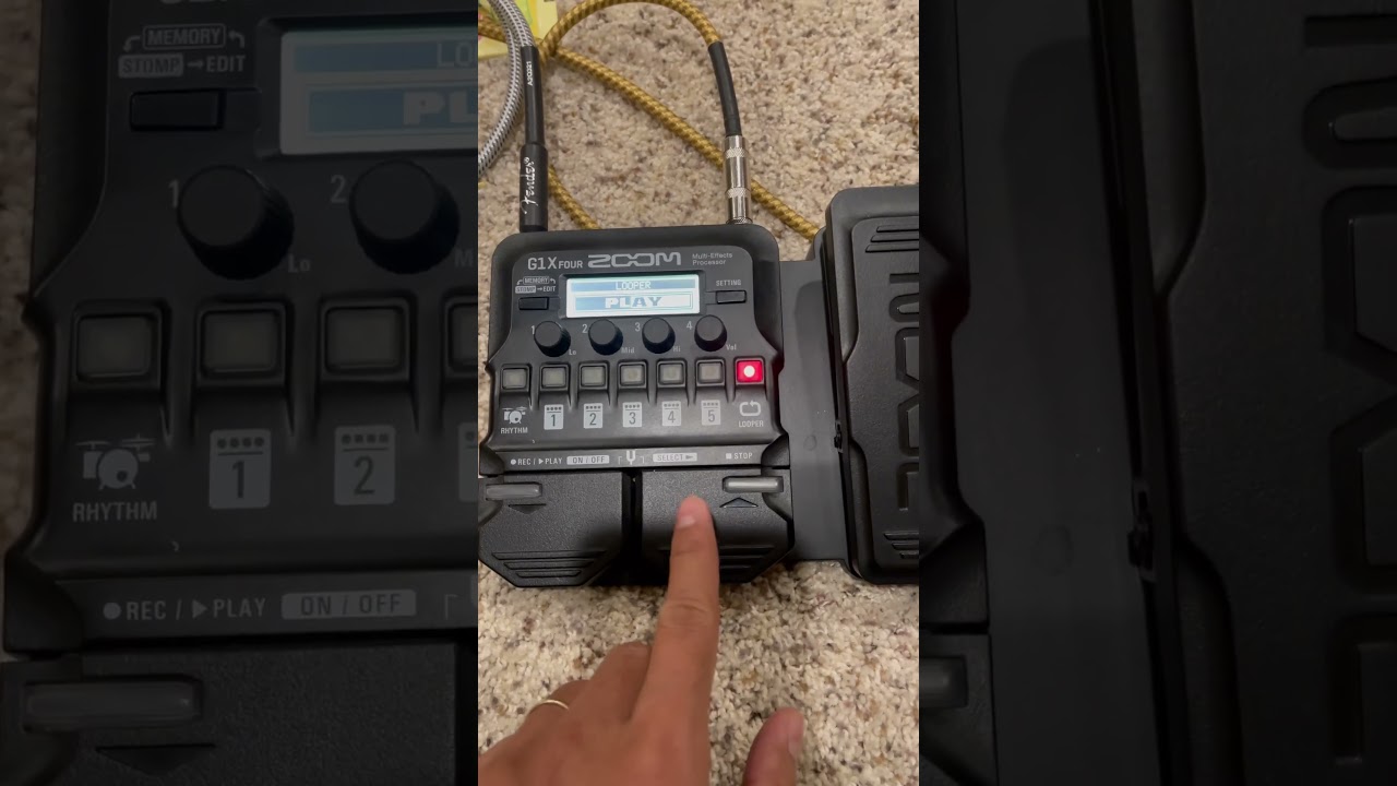 Watch How to loop guitar using G1X Four Zoom Multi Effects processor! on YouTube Watch How to loop guitar using G1X Four Zoom Multi Effects processor! on YouTube