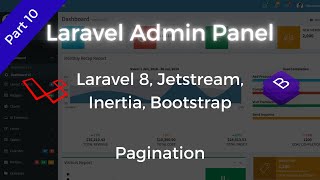 Laravel Admin Panel - AdminLTE - Pagination