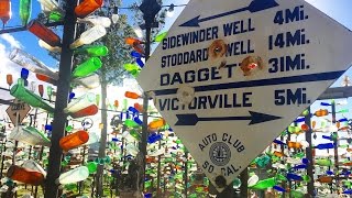 Route 66's AMAZING Bottle Tree Ranch - the Weirdest forest in America