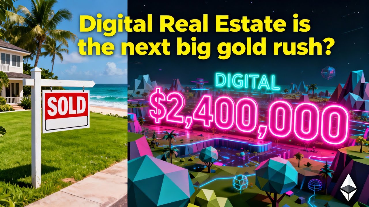 Why NFT Land is Worth Millions in the Metaverse | Digital Real Estate Explained (Is it a Bubble?)