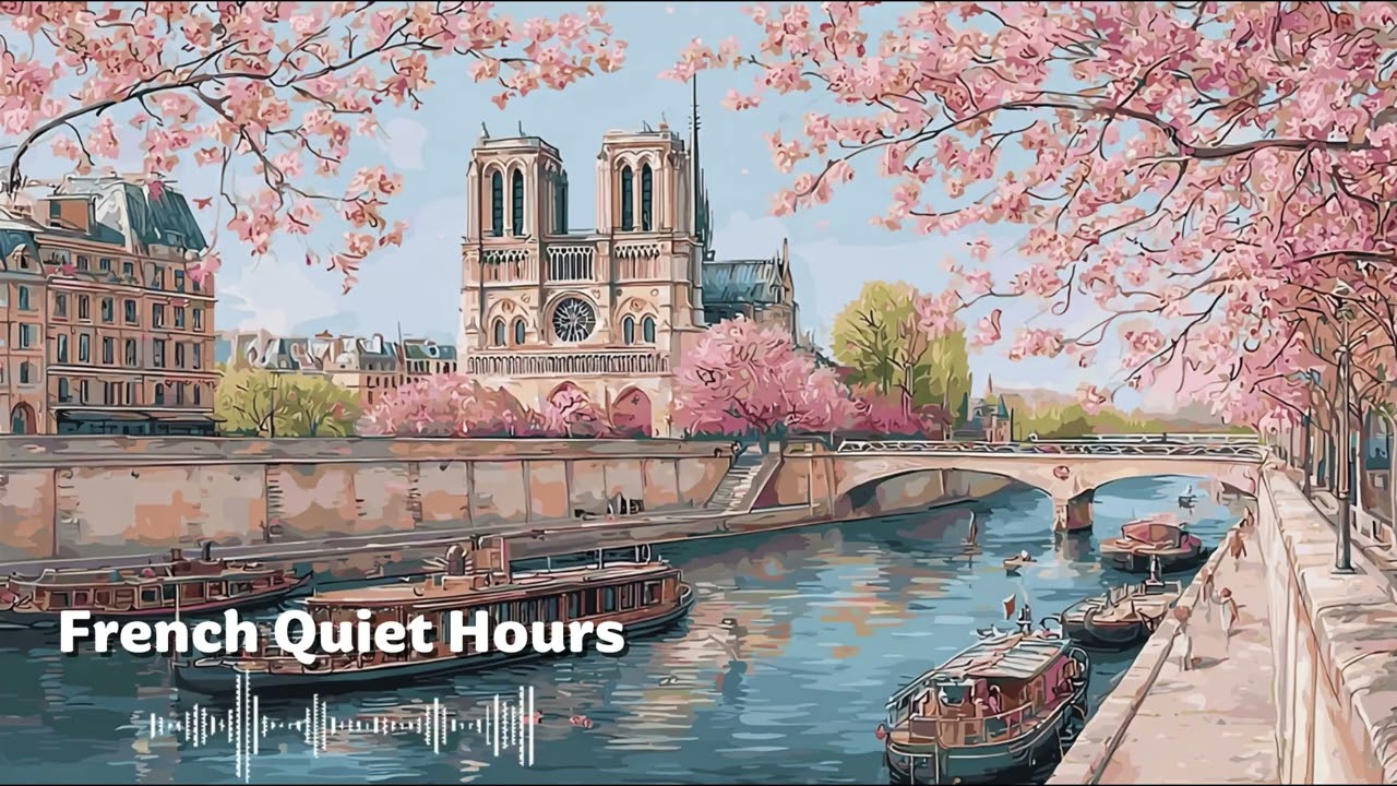 𝐏𝐚𝐫𝐢𝐬 𝐛𝐲 𝐭𝐡𝐞 𝐒𝐞𝐢𝐧𝐞 🌊 French Instrumental Music Playlist | Relaxing River Jazz #pariscafe