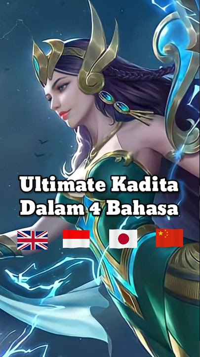 Suara Ultimate KADITA Dalam 4 Bahasa #shorts #mlbb