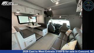 Beautiful 2026 East to West Entrada Class C RV For Sale in Concord, NC | RVUSA.com