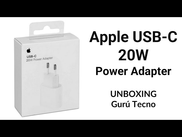 Apple Adaptador de Corriente USB-C 20W Blanco