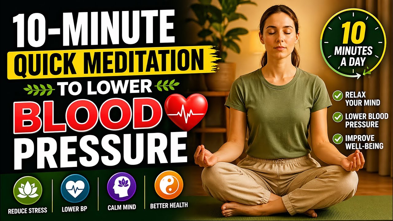Guided Meditation To Lower Blood Pressure