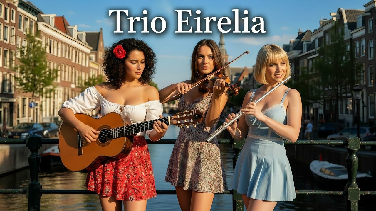 [Trio Éirelia] MAJESTIC FLAMENCO SERENITY - Peaceful Flamenco Guitar, Violin & Irish Flute Journey