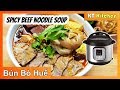 Bún Bò Huế Cấp Tốc - Công Thức Nhà Hàng - Spicy Hue Beef Noodle Soup Recipe - ENGLISH CAPTION