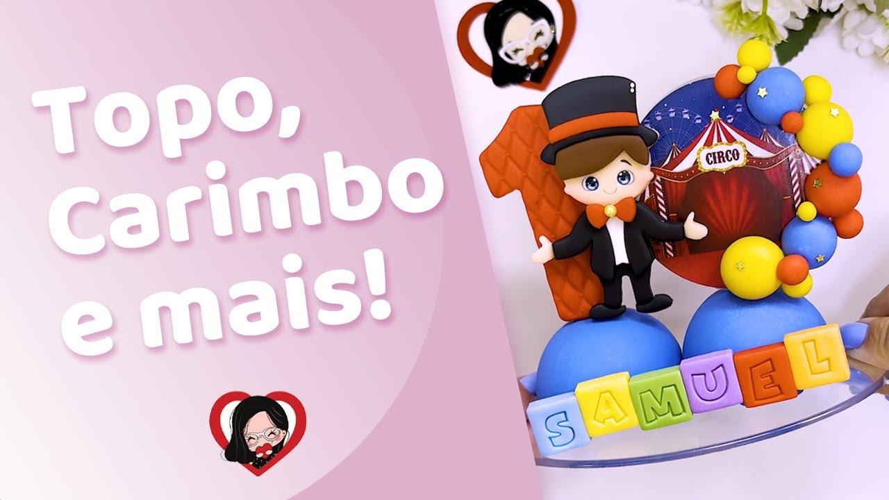 Lançamento: TOPOS e VELAS, alfabeto, CARIMBOS RELIGIOSOS e mais! #biscuit #chaveiro #personalizados