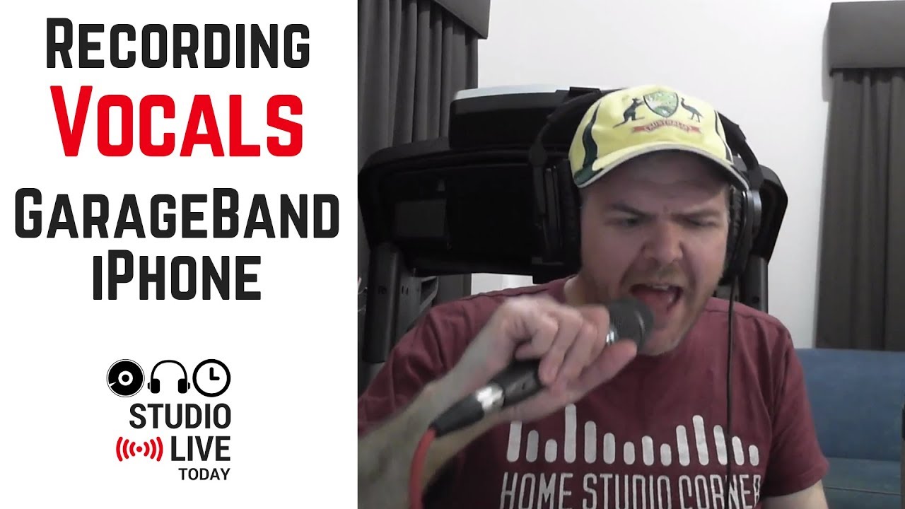 How to record vocals in GarageBand iOS (using a USB audio interface