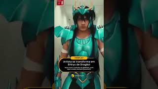 SHIRYU EM LIVE ACTION #shorts #cavaleirosdozodiaco #cdz #animes