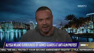 Alyssa Milano's Blatant Hypocrisy Has Dan Bongino at a Loss for Words