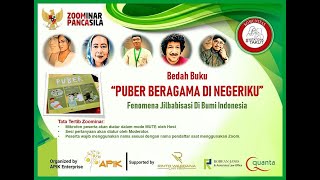 Zoominar Pancasila #2: PUBER BERAGAMA DI NEGERIKU (Bedah Buku)