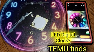 TEMU finds - the Fake led digital clock