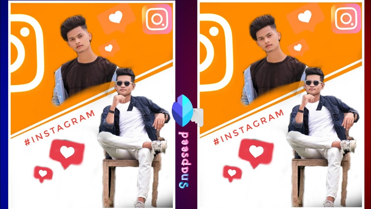 snapseed creative photo editing tutorial Hindi ॥ Instagram viral photo editing tutorial ॥