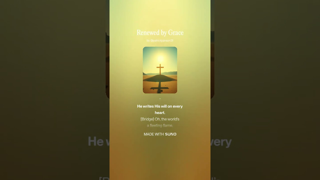 Renewed by Grace ( PJ'S ORIGNAL)