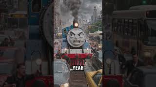 “POV: The Train Is Stuck in Traffic”#AngryTrain #FunnyAI #PixarStyle #AIAnimation#TalkingObjects#fyp