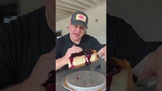 Blueberry Honeybun Cheesecake