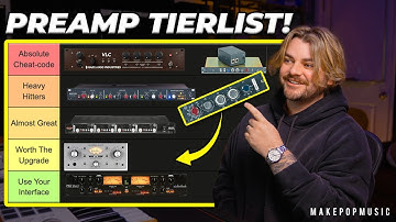 The BEST and WORST Mic Preamps (Mic Preamp and Channel Strip Tierlist)