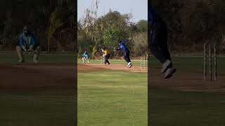 lofted shot by sahil malek #cricketshorts #cricketlover #cricket #kosamba #boyscricket #cricketfans