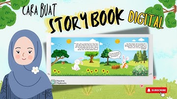 Tutorial Mudah Buat Buku Cerita Digital Karya Sendiri dengan AI #FlipbookCanva