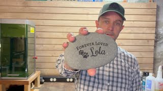 Famous My First Etsy Sale: Making a Custom Pet Memorial Stone Wealth