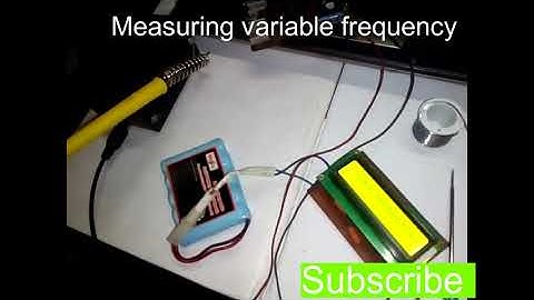 500 KHz  frequency counter using atmel controller 89c2051