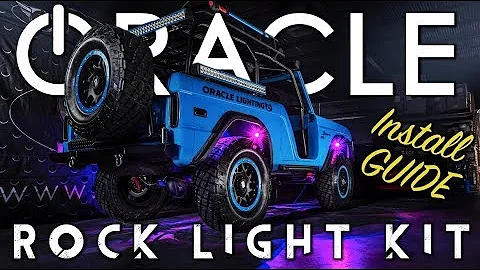 ORACLE Lighting LED Rock Light Kit Install Guide + DIY Installation Product Overview