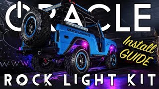 ORACLE Lighting LED Rock Light Kit Install Guide + DIY Installation Product Overview